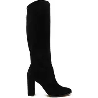 Ralph Lauren für Damen. 802937807001 Schwarze Artizan-Stiefel aus Wildleder (38.5), 3 bis 5 cm, Keine, Lässig