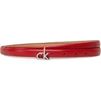 Calvin Klein Damengürtel Ck Buckle Skinny Belt 1.5 K60K612932 Rot