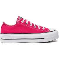 Converse Damen Chuck Taylor All Star Lift Plateau Turnschuhe Cerise Pink/Weiß/Schwarz