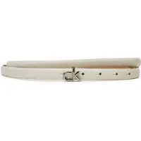 Calvin Klein Damengürtel Ck Buckle Skinny Belt 1.5 K60K612932 Weiß 135