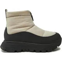 Original Brands FitFlop Neo-D-Hyker Padded/Quilted Boot Short (Zip) GREY 37