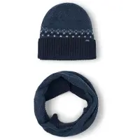 Mayoral Set Mütze und Loop-Schal 10069 Dunkelblau