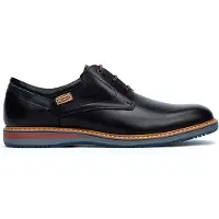 Pikolinos AVILA Herrenschuhe - bequeme Schnür Halbschuhe schwarz Elegant NEU