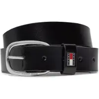 Tommy Hilfiger Damengürtel Tjw Oval 3.0 AW0AW15836 Schwarz 90