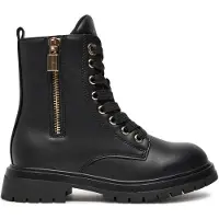Tommy Hilfiger Schnürstiefeletten Lace-Up Bootie T3A5-33567-1351 M Schwarz 110
