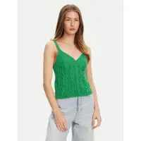 United Colors of Benetton Top 101TDH01B Grün Slim Fit 36