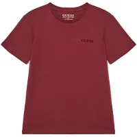 GUESS T-Shirt L5YI39 K8HM4 Dunkelrot Regular Fit