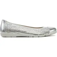 Caprice Ballerinas 9-22151-42 Silberfarben 40