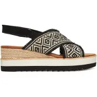 Toms Damen Sandalen Diana Crossover - Zwart - Größe 40