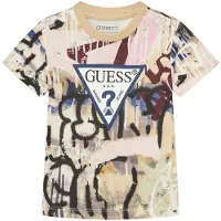 GUESS T-Shirt N5YI04 K8HM4 Bunt Regular Fit