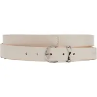 Calvin Klein Damengürtel Ck Must Organic Loop Belt 25Mm K60K613234 Weiß 130