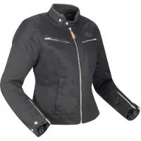 Segura Tina Damen Motorrad Textiljacke, schwarz, 40