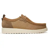 Clarks Herren Premium Ftr2lo Wallabee Schuhe Dark Sand Combi