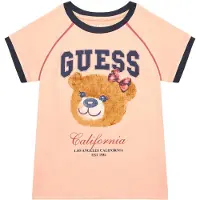 GUESS T-Shirt J5YI21 K8HM4 Korallenfarben Regular Fit
