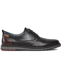 Pikolinos BERNA Herrenschuhe - bequeme Schnür Halbschuhe schwarz Elegant NEU