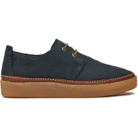 Clarks CLARKWOOD LOW Herrenschuhe - bequeme Schnür Halbschuhe blau Freizeit