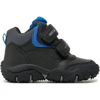 Geox Baby B Baltic Boy B ABX MID Easy Entry Black/ROYAL 21_EU