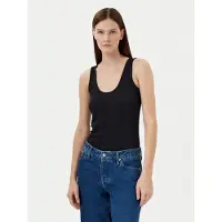 Calvin Klein Top K20K208246 Schwarz Slim Fit 90