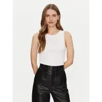GUESS Top W5GP06 KCS10 Weiß Regular Fit