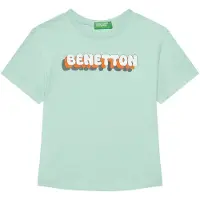 United Colors of Benetton T-Shirt 3I1XG10HT Grün Regular Fit