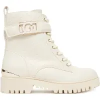 GUESS Oranda Veterschoenen Hoog - Gebroken wit - Maat 37