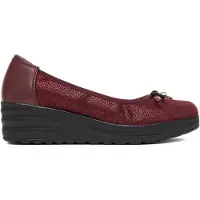 Go Soft Ballerinas CEO-WI16-3243-02 Dunkelrot