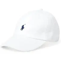Ralph Lauren Unisex für Kinder. 322552489001 Weiße Chino-Mütze aus Baumwolle (5/7años), Lässig, Kinderbekleidung