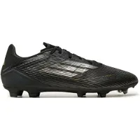 Adidas Herren F50 League Dark Spark Pack FG/MG Fußballschuhe festen/multi Boden Core Black/Iron Metallic/Gold Metallic