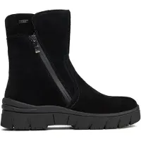 Caprice Stiefel bequem warm gefüttert in schwarz, Gr. 38