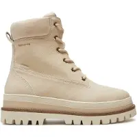 Tamaris Damen Stiefeletten 1-26231-43 418 Farbe: Beige Größe: 36