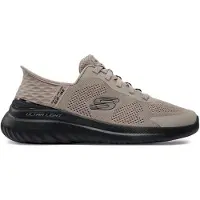 SKECHERS Slip-Ins: Bounder 2.0 - Emerged 232459-TPBK, Sneaker, Herren, Beige