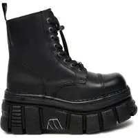 New rock Schnürstiefel M-NEWMILI083-S21 Schwarz