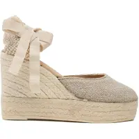 MANEBI' Espadrilles Wedge Espadrilles O 7.1 WV Beige