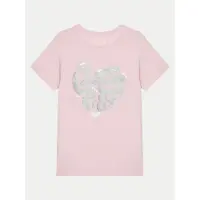 GUESS T-Shirt K5RI02 K6YW4 Rosa Regular Fit