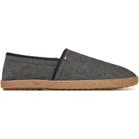 Tommy Hilfiger Espadrilles Hilfiger Chambray Espadrille FM0FM05391 Schwarz 41