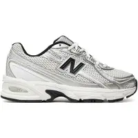 New Balance Unisex. U740V2 Turnschuhe 740, weiß (38.5), Wohnung, Schnürsenkel, Sportlich
