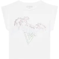 GUESS T-Shirt J5GI32 K8HM4 Weiß Regular Fit