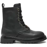 Tommy Hilfiger Schnürstiefeletten Lace Up Bootie T3A5-33568-0092 M Schwarz