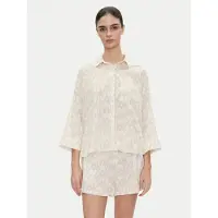 DKNY Pyjama YI80048 Beige Regular Fit 34