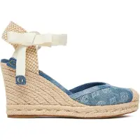 GUESS Espadrilles FLJCYR DEN04 Blau