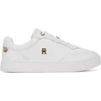 Tommy Hilfiger Essential Elevated Court Sneaker Weiß in Gr. 40