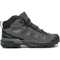 Salomon Trekkingschuhe X Ultra 360 Leather Mid Gore-Tex L47570800 Schwarz