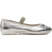 Geox Ballerinas Jr Plie' J4555D 00044 C1007 S Silberfarben