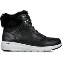 SKECHERS Schnürstiefelette Warmfutter bis 35mm Absatz (casual) GLACIAL ULTRA-Cozyly