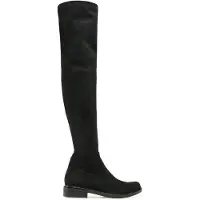 Caprice Damen Stiefel Langschaft Overknee Textil Stretch Absatz Trend 9-25510-41, Größe:41 EU, Farbe:Schwarz