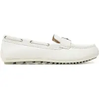 Tamaris Damen-Mokassins 1-24630-44, weißes Leder, Größe 37