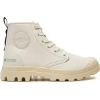 Palladium Schnürstiefeletten Pampa Hi Re Vegan Lth 74378-116-M Weiß