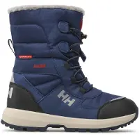 Helly Hansen Schneestiefel Silverton Boot Helly Tech Kinder Ocean / Mellow Grey-Schuhgröße 26