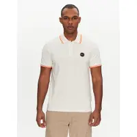Napapijri Poloshirt E-Macas NP0A4ID5N1A1 Weiß Regular Fit