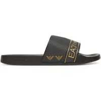 Emporio Armani Pantoletten 7X000110 AF15128 MC139 Schwarz